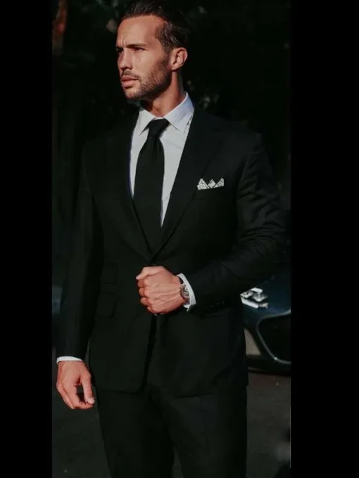 Buy The Talisman Tate Tristan Black Suit For Sale Men