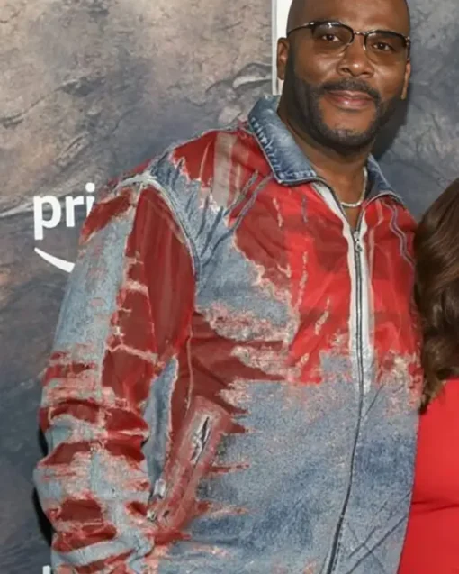 E! News Tyler Perry Denim Jacket