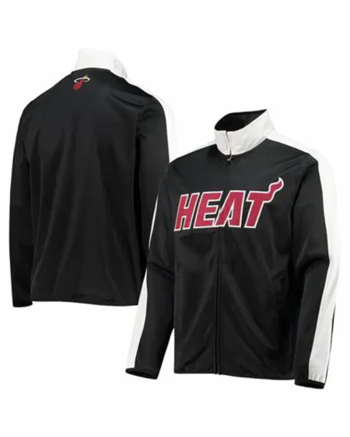 Jayde Stamm Miami Heat Black Track Jacket