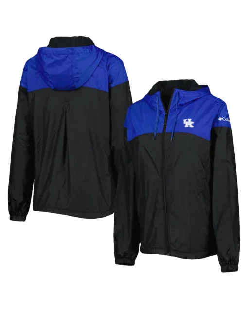 Kentucky Wildcats Full Zip Windbreaker Jacket On Sale