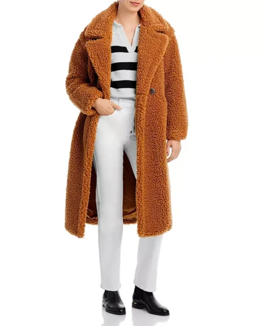 Ugg Gertrude Long Teddy Coat