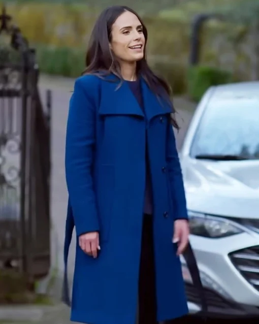 Jordana Brewster Cellar Door 2024 Blue Coat