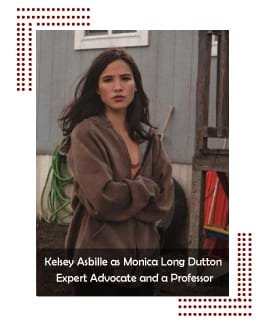 Kelsey Asbille as Monica Long Dutton