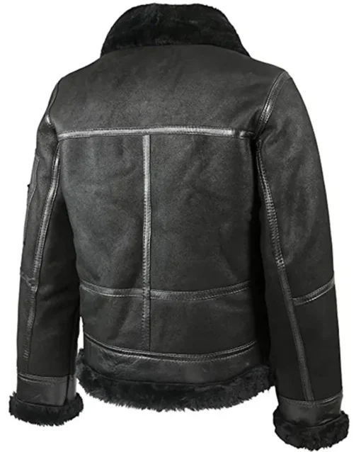 Adams Aviator B16 Shearling Fur Sheepskin Jacket - Image 2