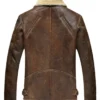 Aquaman-Justice-League-Brown-Leather-Fur-Jacket-Back