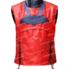 Batman Arkham Knight Jason Todd Red Leather Jacket Vest