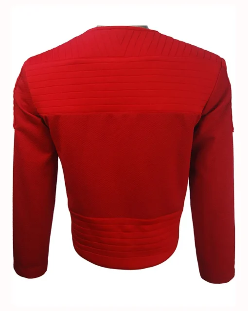 Black Mirror Robert Daly Red Jacket back