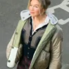 Bridget Jones Mad About the Boy Renée Zellweger Quilted Jacket For Sale