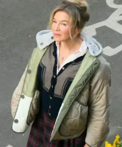 Bridget Jones Mad About the Boy Renée Zellweger Quilted Jacket For Sale