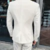 Buy Javier Single Breasted 3 Piece White Tuxedo Suit