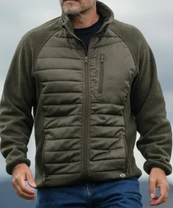 Buy Quilted Fleece Jacket