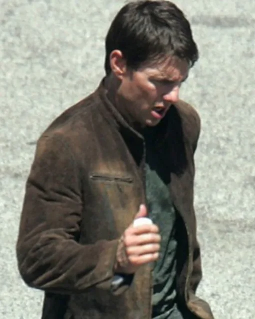 Tom Cruise Mission Impossible 03 Brown Suede Jacket - Image 2