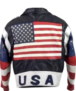 Buy USA Brando Vintage 80s Stars Studded Bomber Jacket