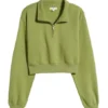 Chanel Dupree Days of Our Lives Green Pullover Jacket For Sale