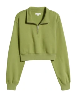 Chanel Dupree Days of Our Lives Green Pullover Jacket For Sale