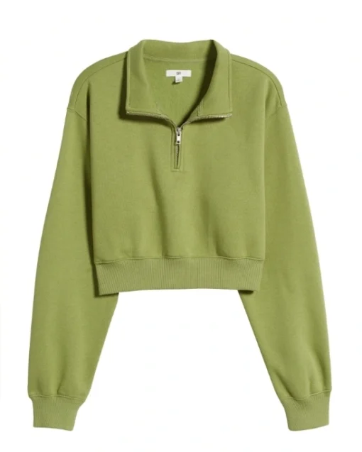 Chanel Dupree Days of Our Lives Green Pullover Jacket For Sale