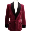 Crushed-Velvet-Smoking-Jacket-Sale