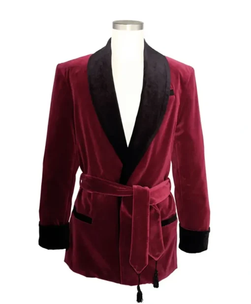 Crushed-Velvet-Smoking-Jacket-Sale