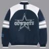 Dallas Cowboys Leather Jacket Back