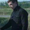 Eddie Redmayne The Day Of The Jackal Black Jacket