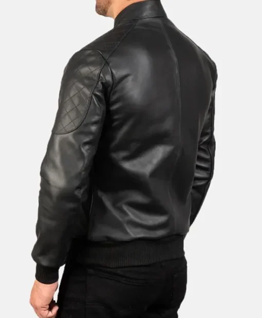 Full-Grain-Black-Cowhide-Leather-Jacket-For-Sale