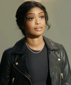 High-Potential-Daphne-Forrester-Black-Leather-Jacket-For-Sale