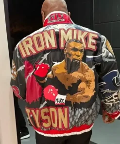 Iron Mike Tyson Leather Jacket