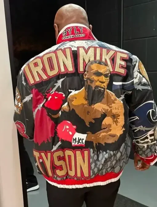 Iron Mike Tyson Leather Jacket