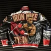 Iron Mike Tyson Leather Jacket Back