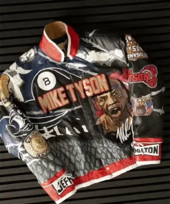 Iron Mike Tyson Leather Jacket For Sale