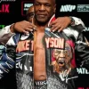 Iron Mike Tyson Leather Jacket Front