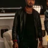 Jack in Time for Christmas Dave Bautista Leather Bomber Jacket