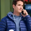 Joey McIntyre 2024 Blue Puffer Jacket Calling