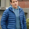 Joey McIntyre 2024 Blue Puffer Jacket Main