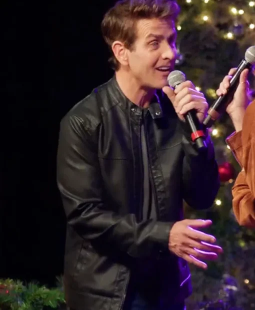 Joey McIntyre Jingle Bell Love 2024 Black Jacket Singing