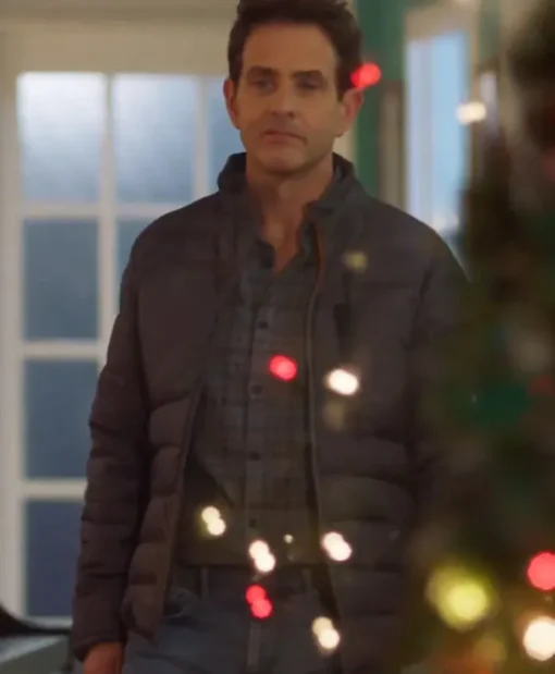 Joey McIntyre Jingle Bell Love Grey Jacket Front