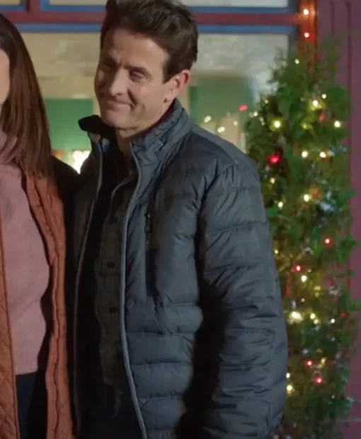 Joey McIntyre Jingle Bell Love Grey Jacket Side