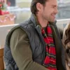 Kevin McGarry 2024 Grey Quilted Vest Sitting