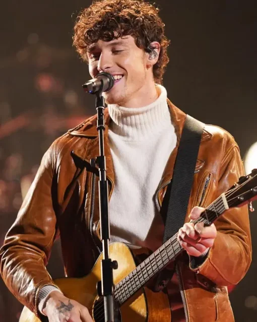 MTV EMA Shawn Mendes Brown Jacket