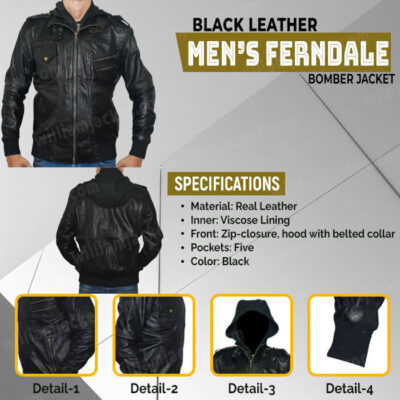 Men’s Charcoal Yellowstone Corduroy Trucker Jacket