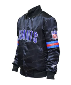 Mike New York Giants Black Varsity