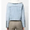 Millie Gibson Doctor Who Denim Sherpa Jacket Back