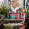 Millie Gibson Doctor Who Plaid Coat