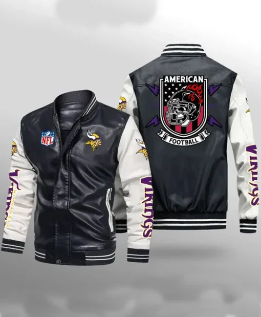 Minnesota-Vikings-Leather-Jacket-On-Sale