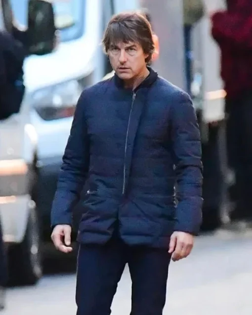 Mission Impossible 8 Ethan Hunt Blue Puffer Jacket