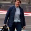 Mission Impossible 8 Ethan Hunt Blue Puffer Jacket For Sale