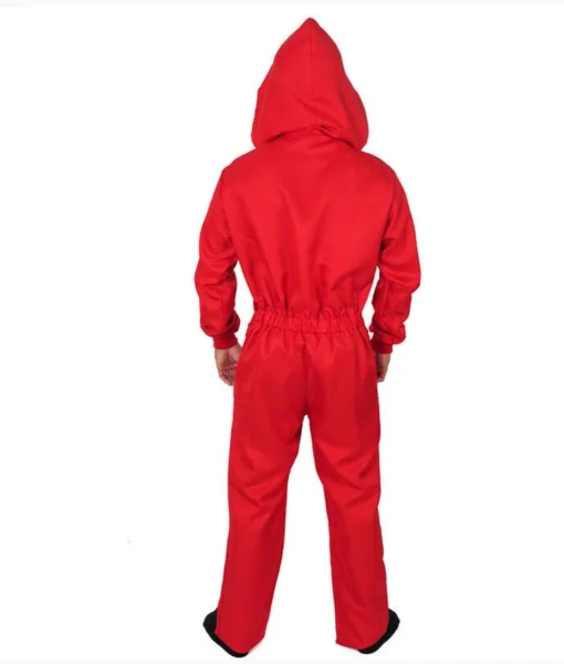 Money Heist La Casa De Papel Dali Red Hoodie Costume - Image 2