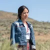 Monica Dutton Yellowstone Denim Blue Jacket