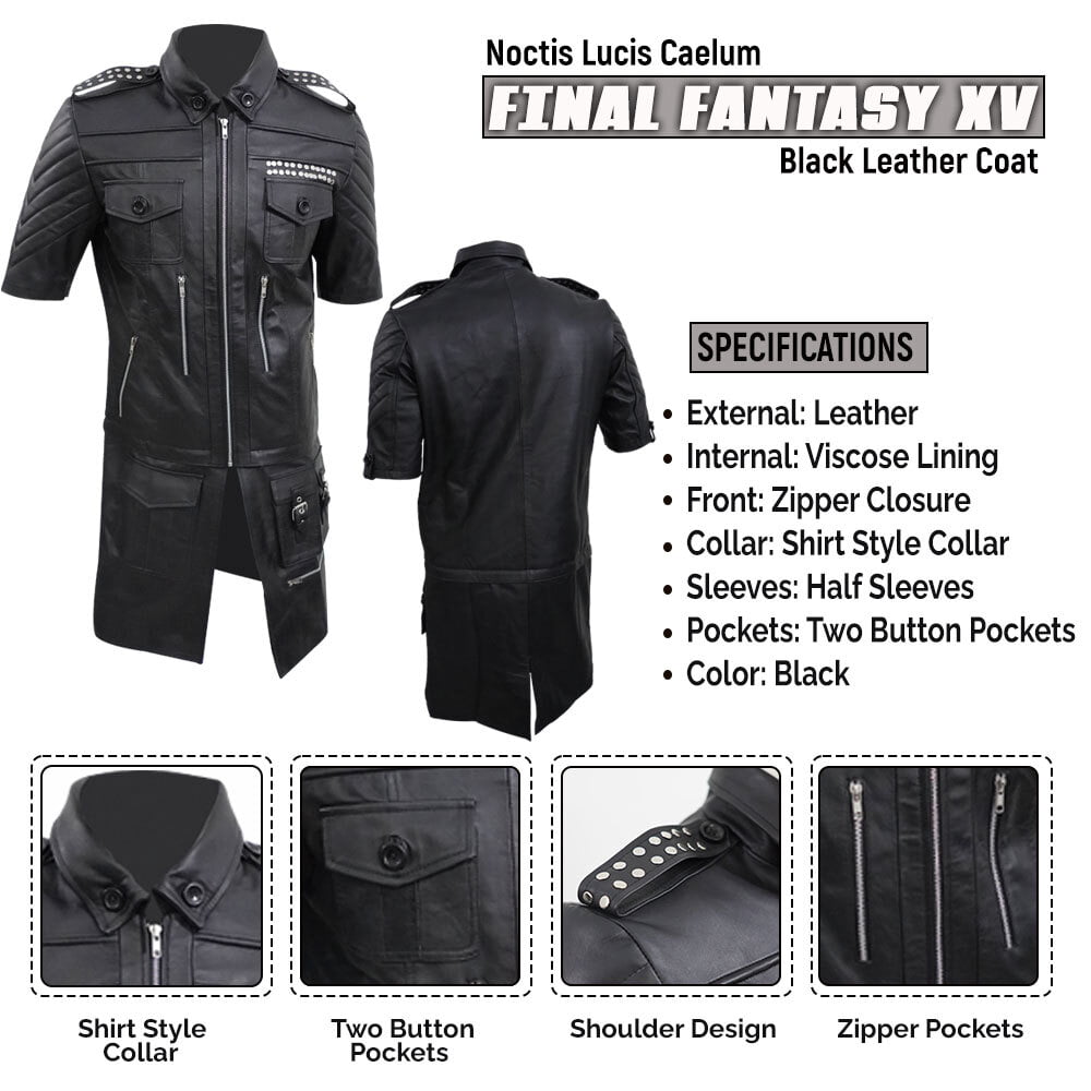 Noctis Lucis Caelum Final Fantasy 15 Coat