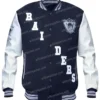 Oakland Raiders Letterman Varsity Jacket Main